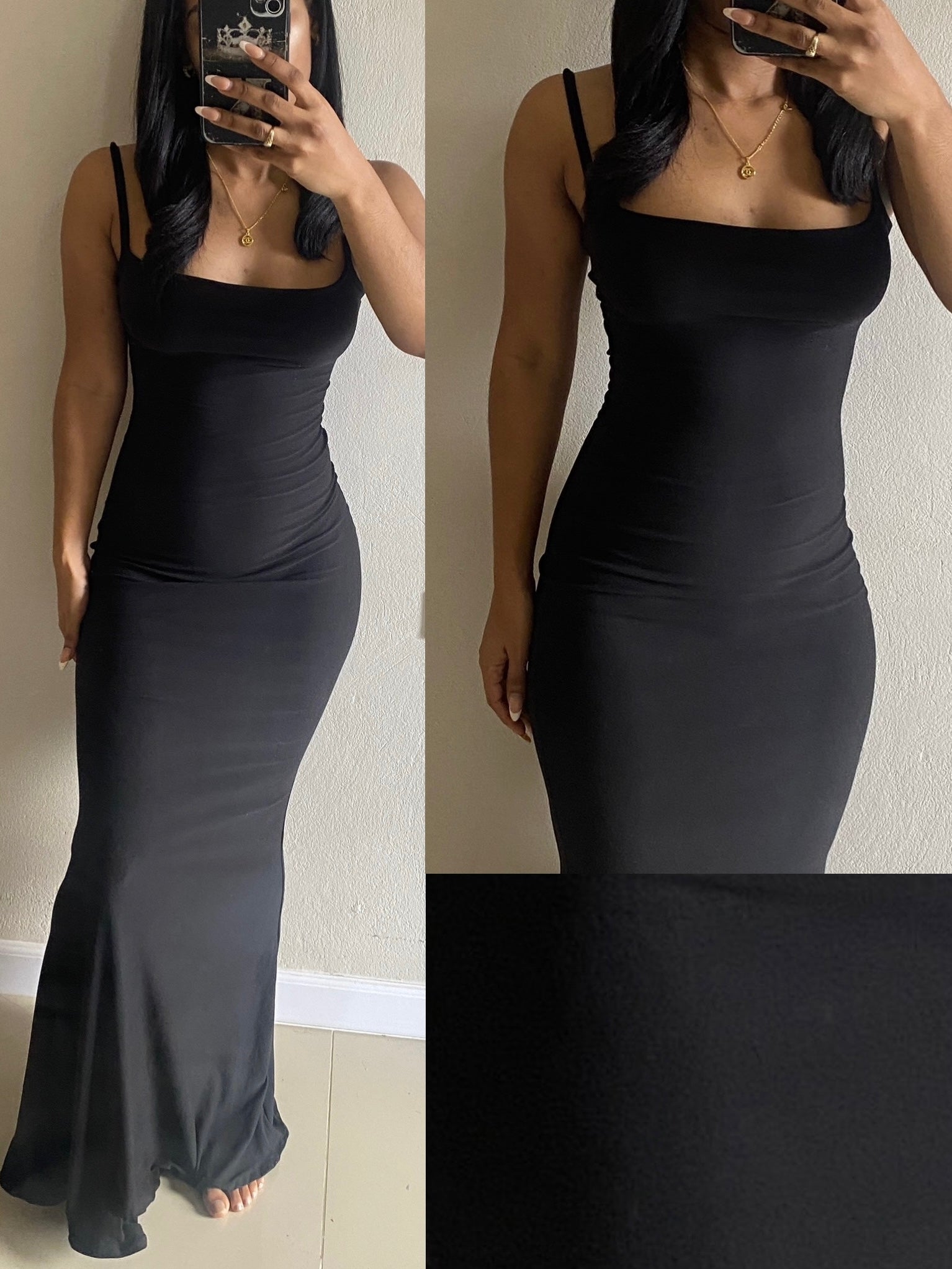 “Pay Close Attention!” Maxi Bodycon Dress.