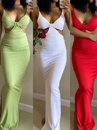 Made you look’ cutout maxi dress