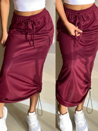 She’s No Angel’ Cargo Maxi Skirt