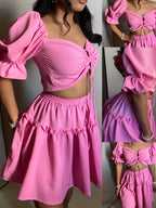 Oh She’s Sassy’ Skirt Set