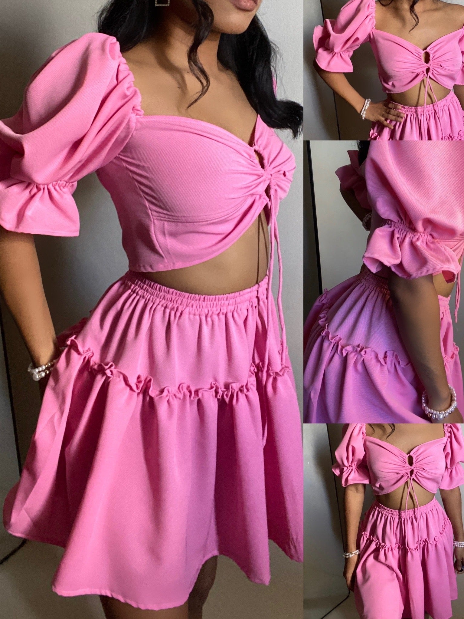 Oh She’s Sassy’ Skirt Set