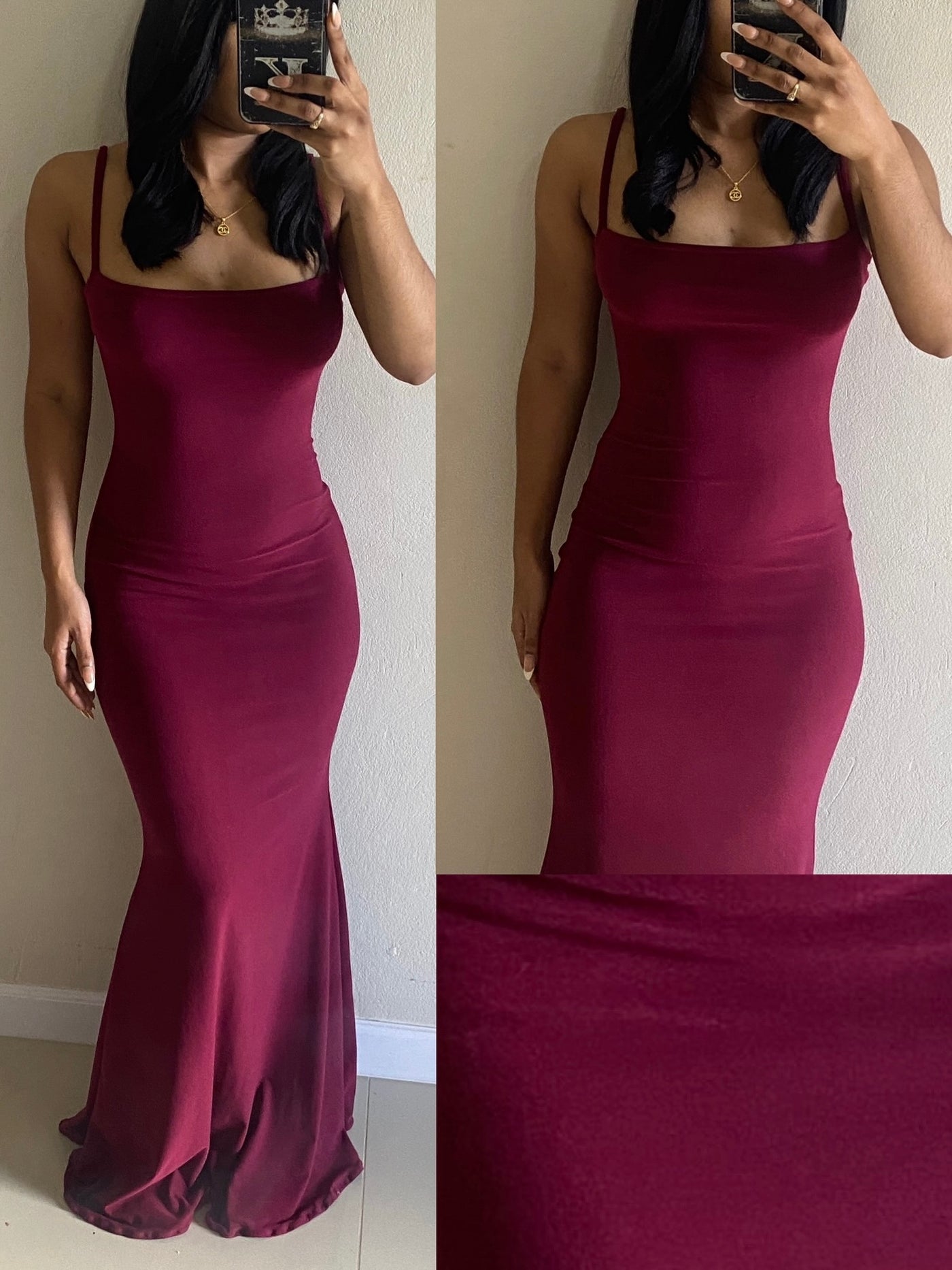 “Pay Close Attention!” Maxi Bodycon Dress.