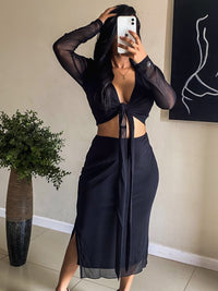 Seductive Dates’ Skirt Set