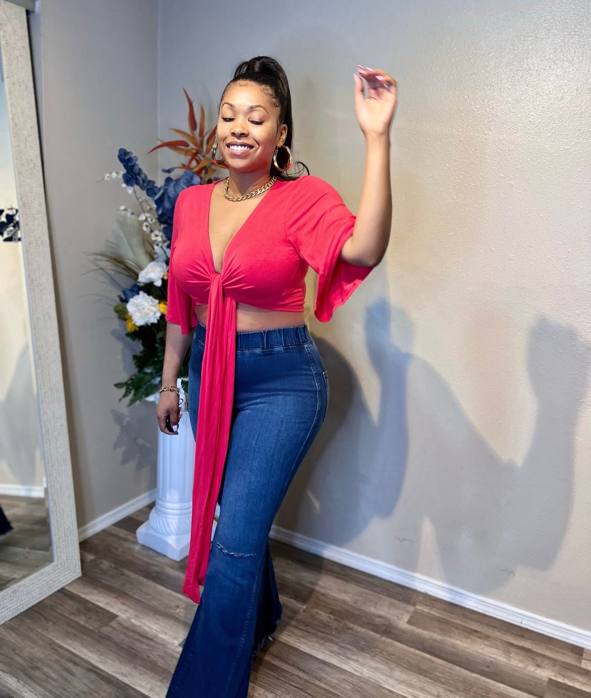 I’m the prize’ wrap top