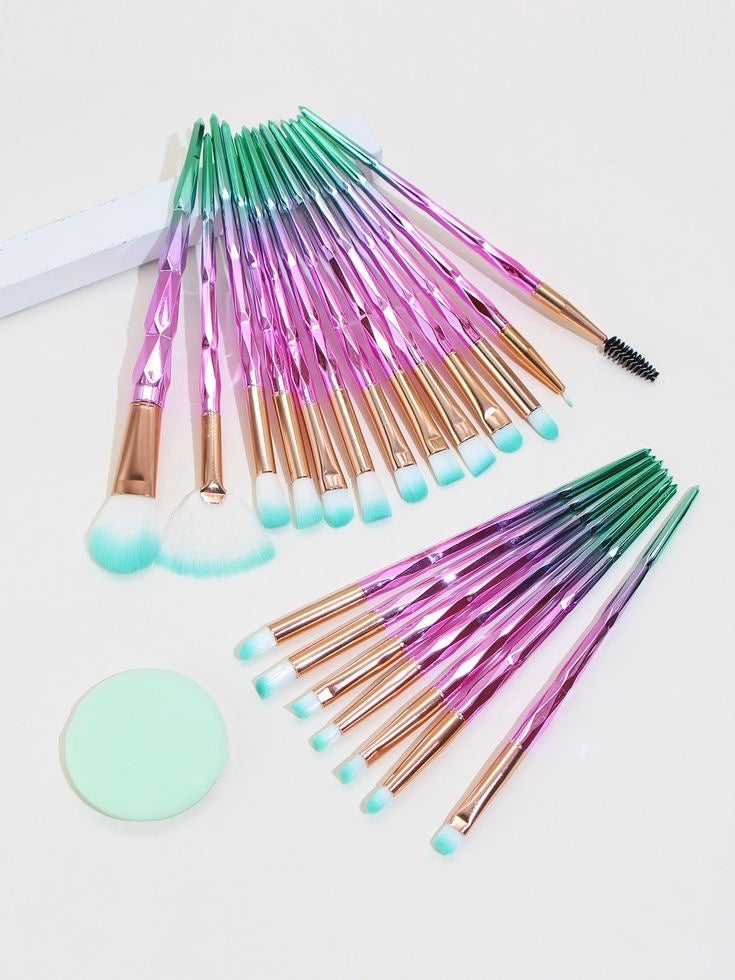 15 Pcs Make Up Brush Set