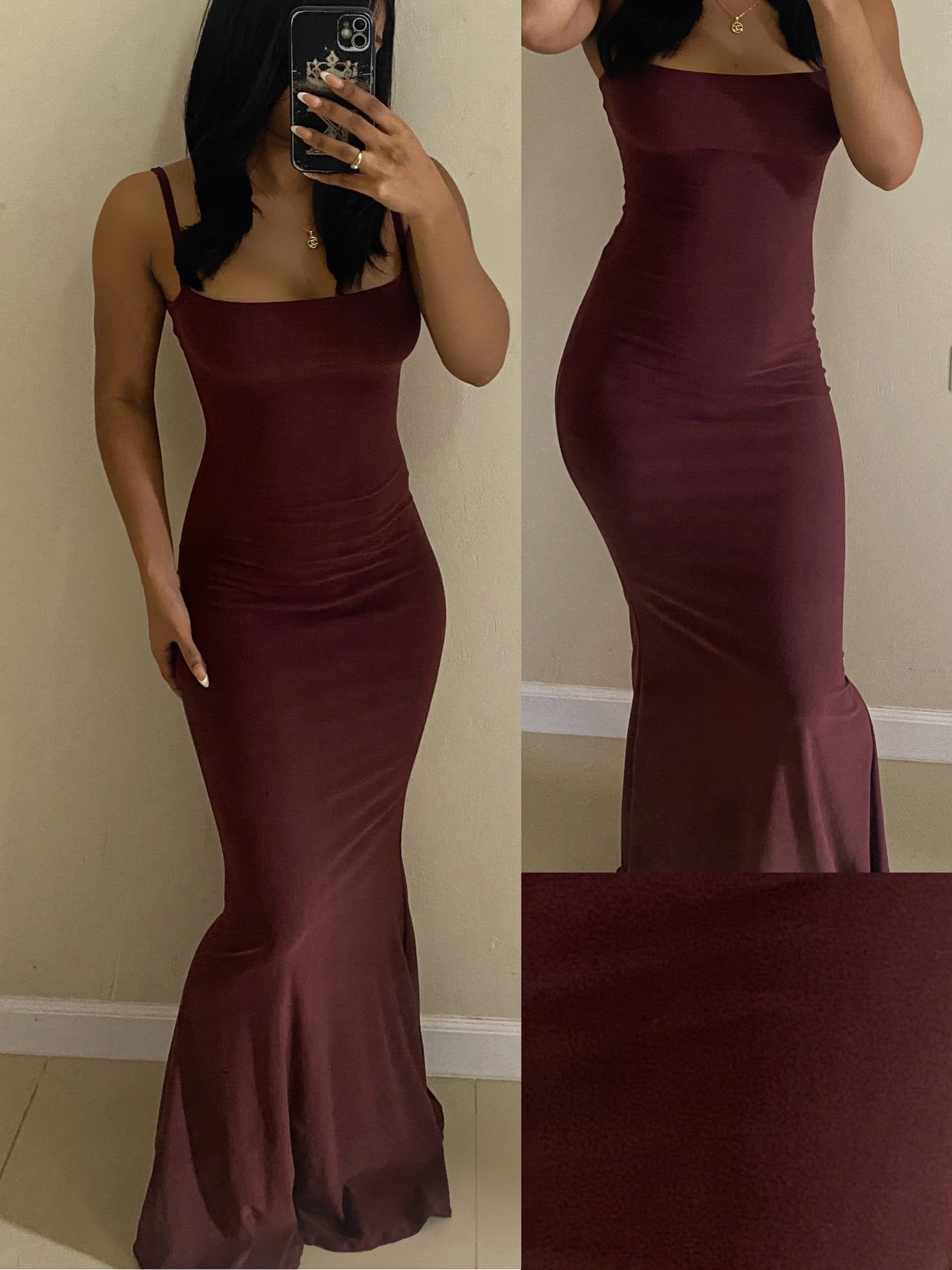 “Pay Close Attention!” Maxi Bodycon Dress.