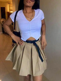 Drive You Crazy’ Pleated Skirt