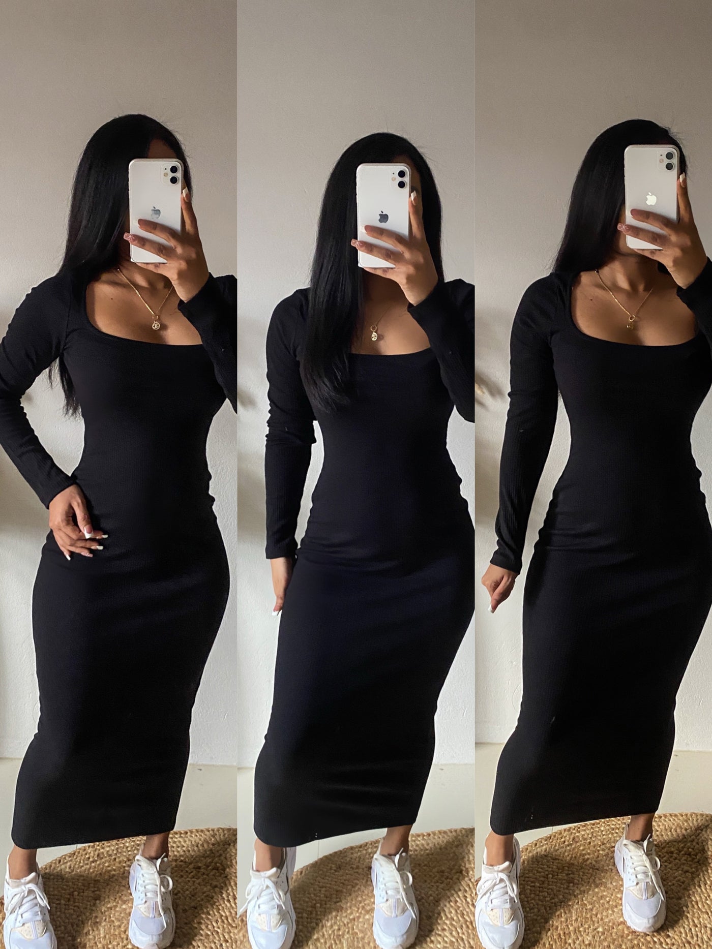 Having it my way’ maxi sweater dress