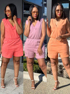 Feeling Fabulous ‘ Romper PLUS