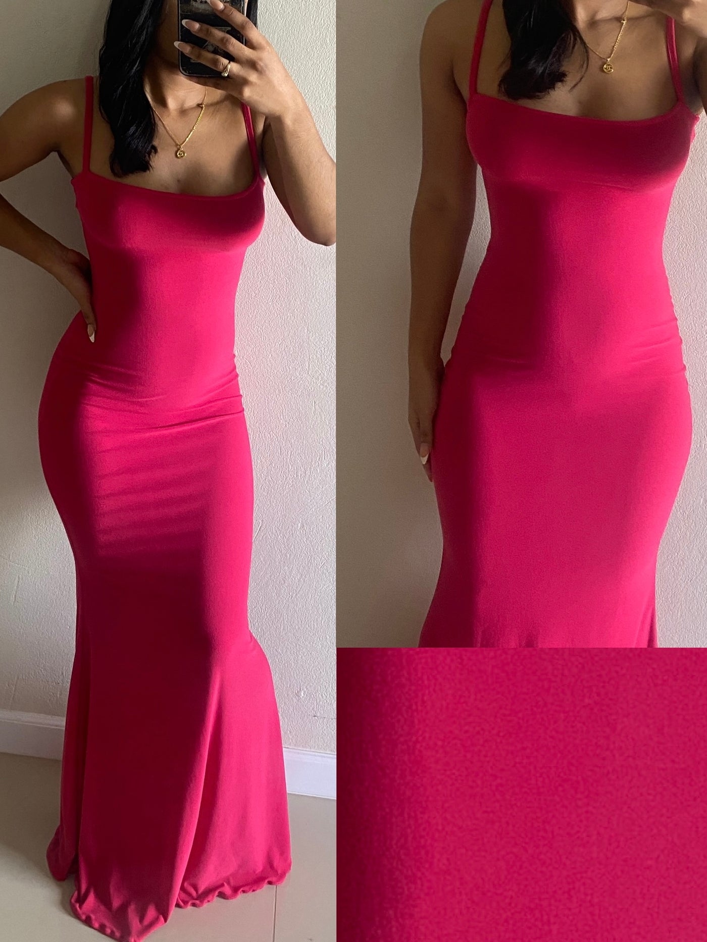 “Pay Close Attention!” Maxi Bodycon Dress.