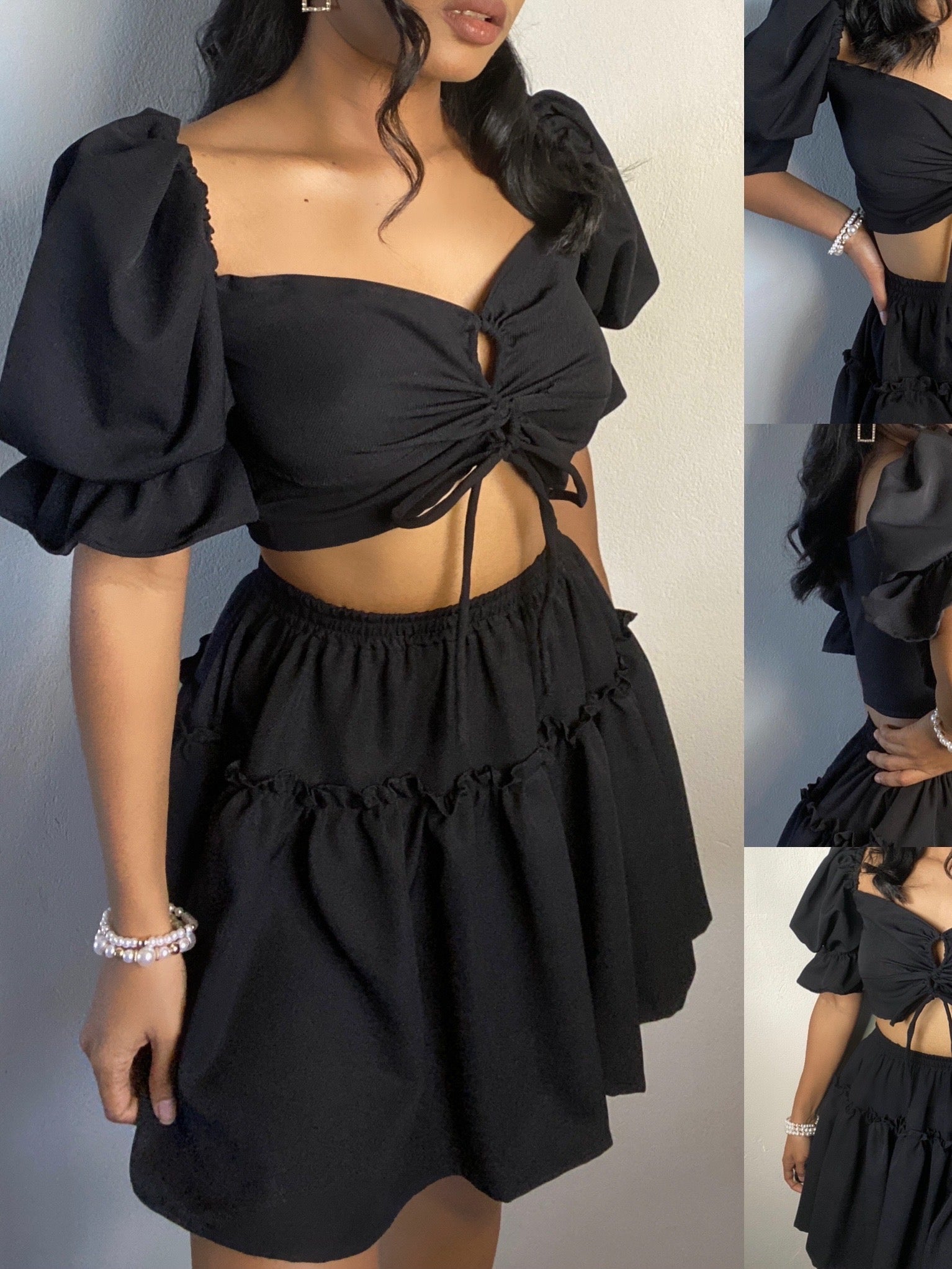 Oh She’s Sassy’ Skirt Set