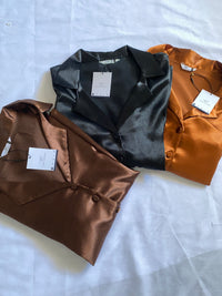 You’ll Remember Me’ Satin Shirt