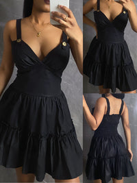 Happy Hour Ruffled Dress