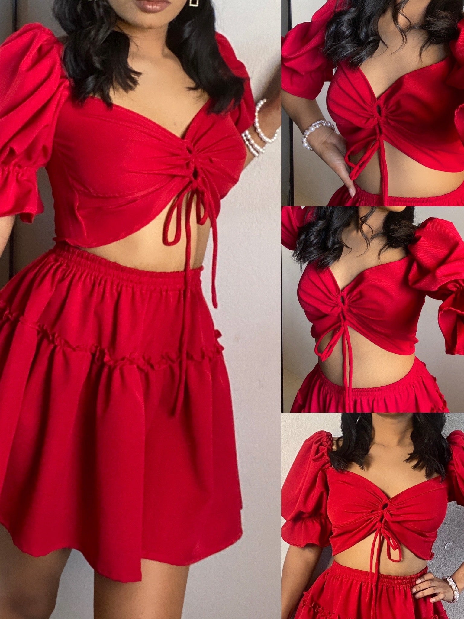 Oh She’s Sassy’ Skirt Set