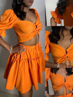 Oh She’s Sassy’ Skirt Set