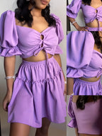 Oh She’s Sassy’ Skirt Set