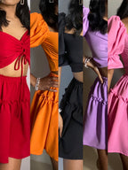 Oh She’s Sassy’ Skirt Set