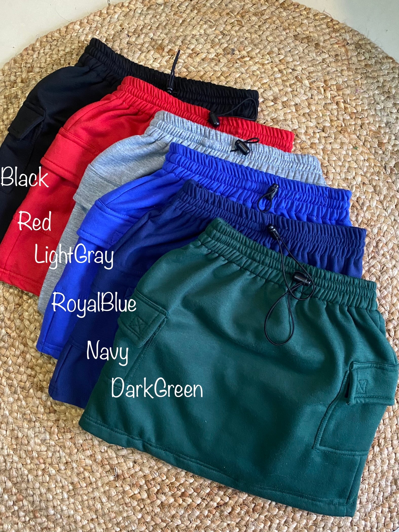 No More Excuses ’ Lounge X Cargo Skirt.