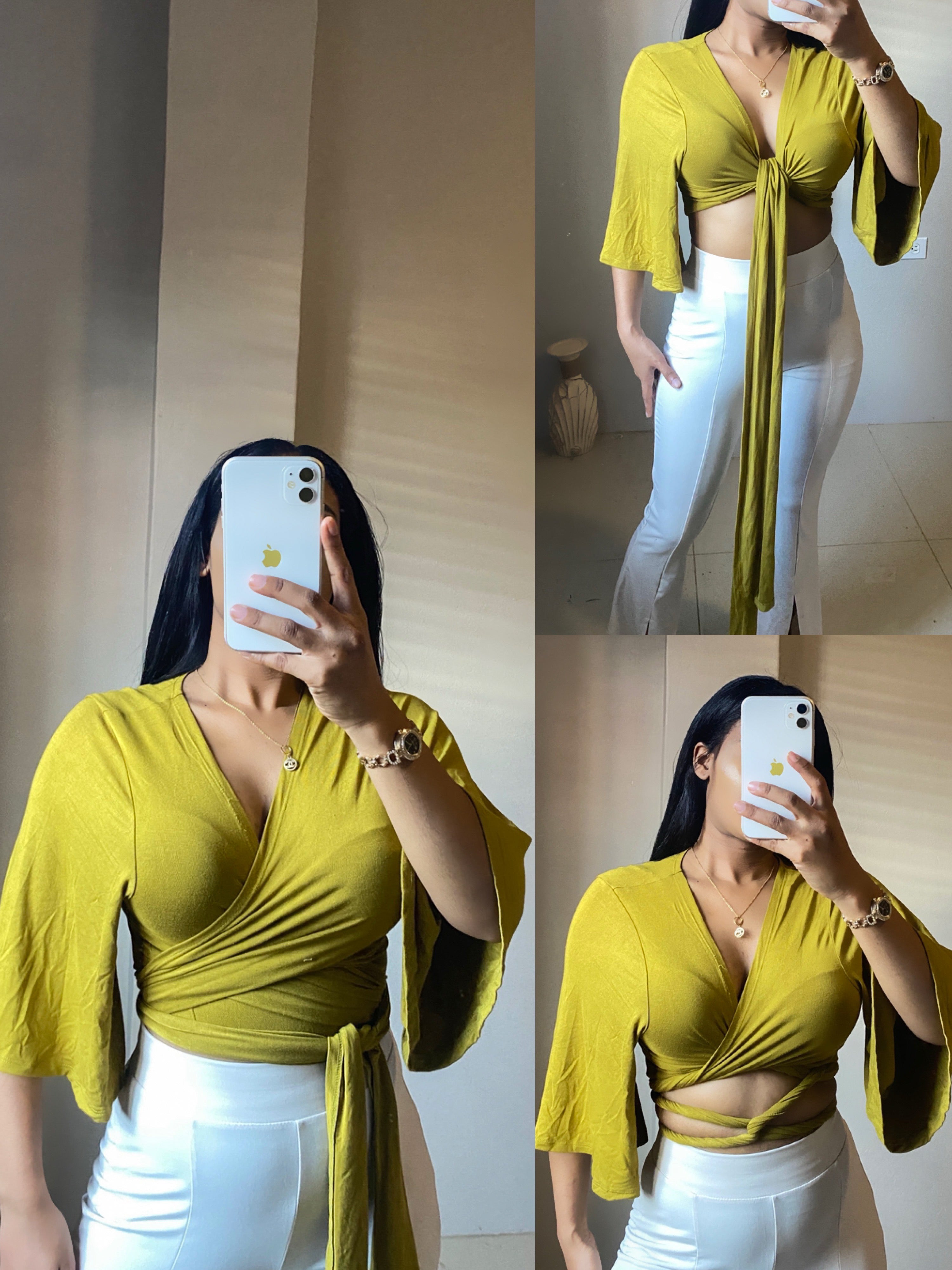 I’m the prize’ wrap top