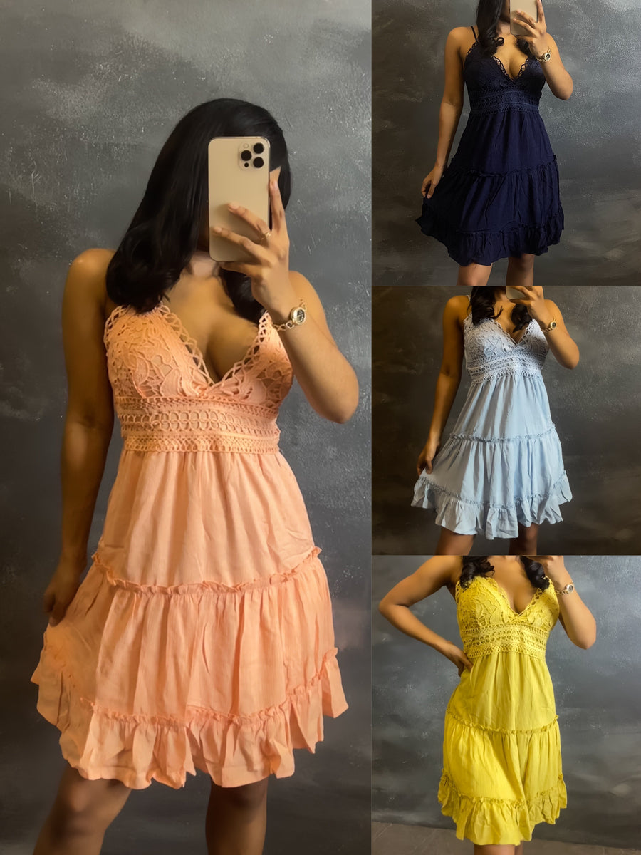 Ruffle Your World Dress