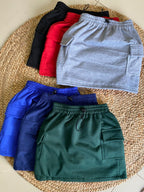 No More Excuses ’ Lounge X Cargo Skirt.