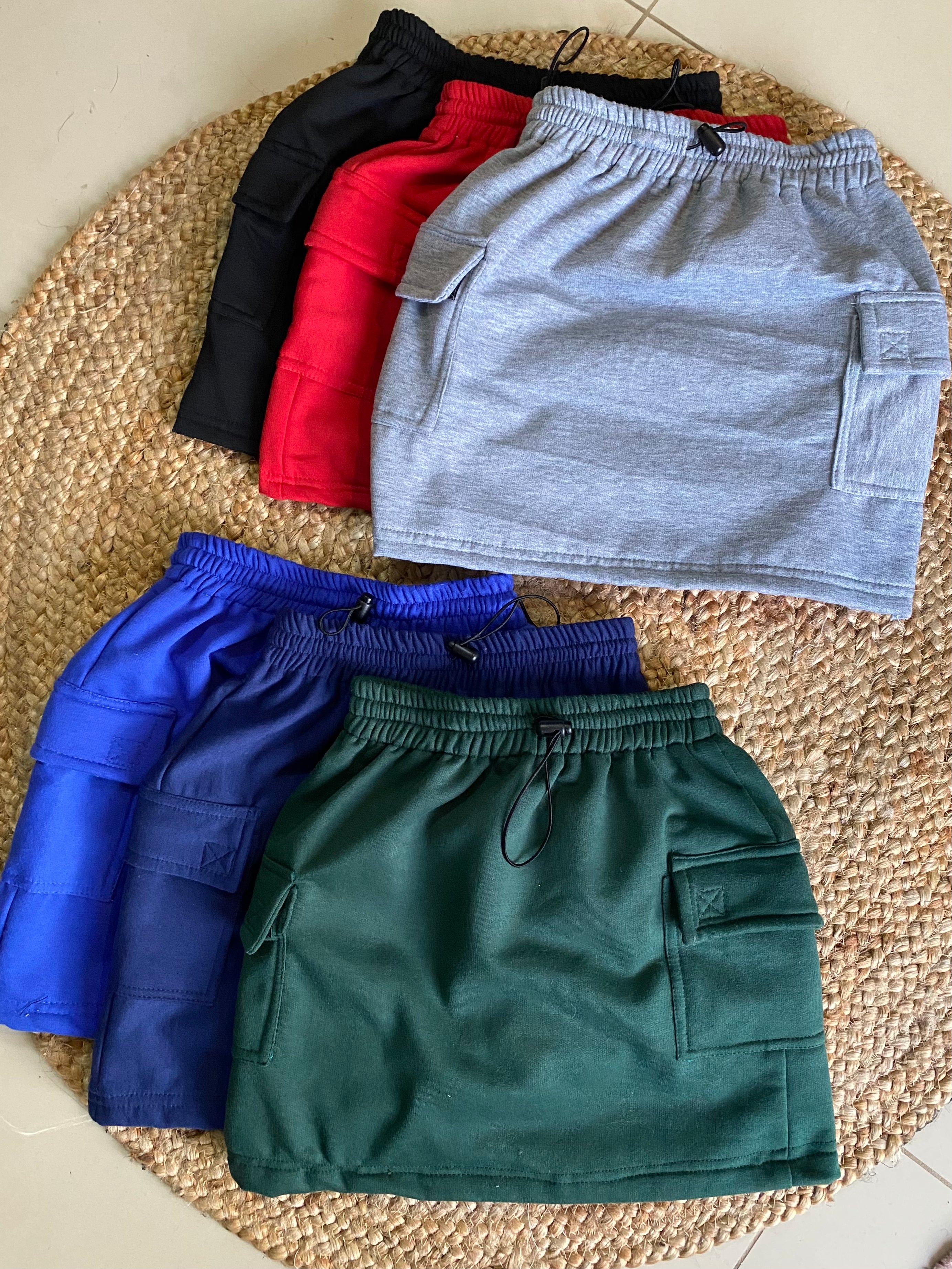 No More Excuses ’ Lounge X Cargo Skirt.