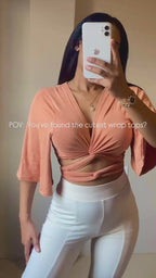 I’m the prize’ wrap top