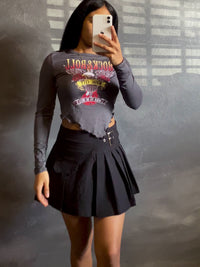 On the Down Low’ mini skirt